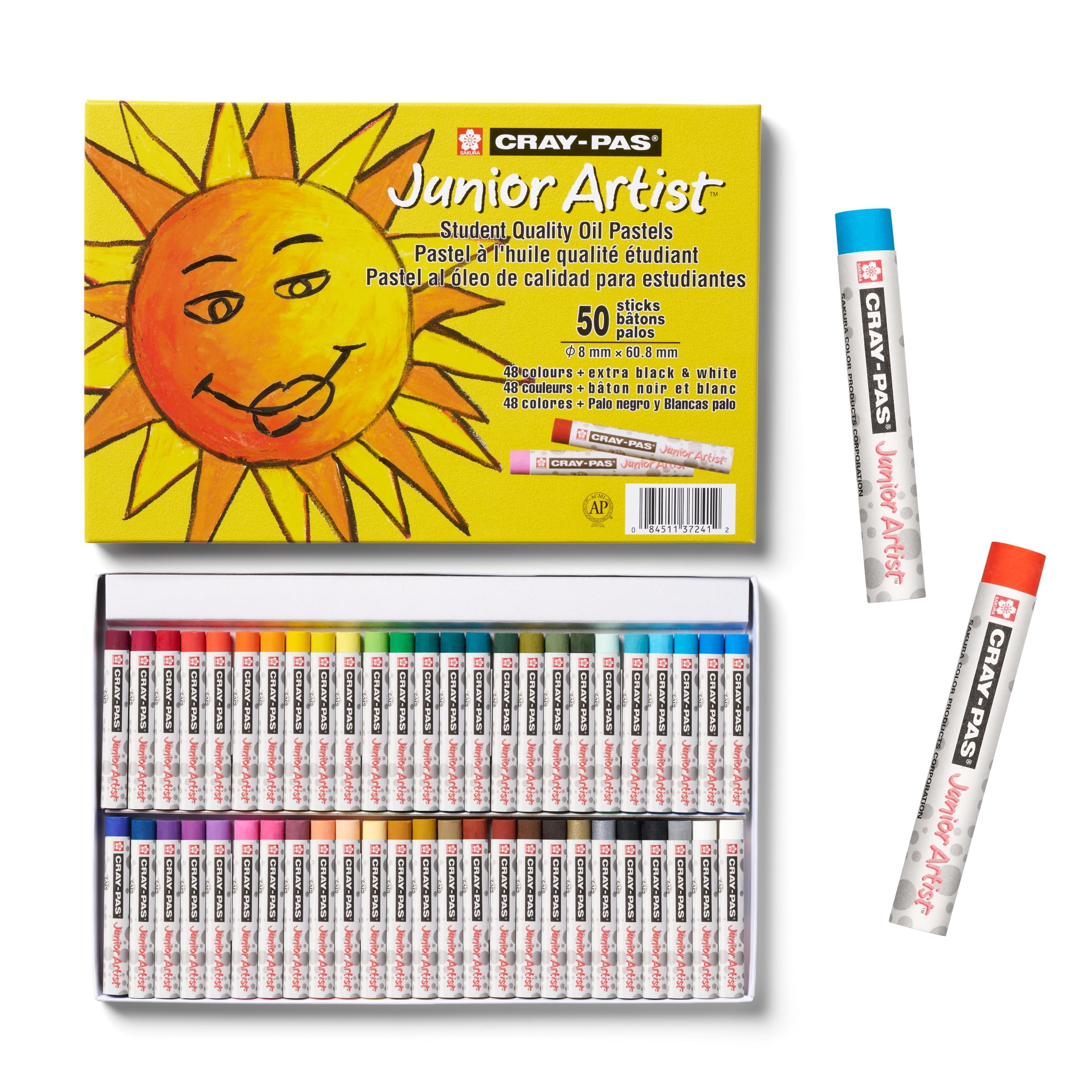 Foto 1 | Set De Pastel Al Óleo Sakura Cray-pas Junior Artist, 50 Unidades - Venta Internacional.