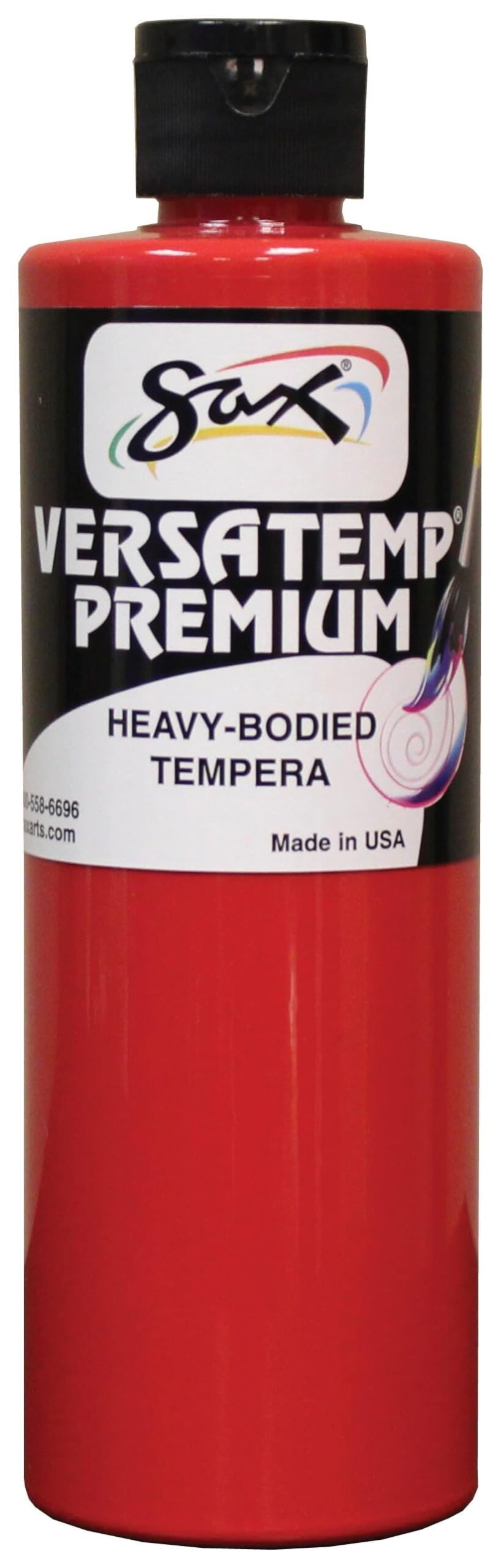 Foto 2 pulgar | Paint Sax Versatemp Premium, Témpera De Gran Cuerpo, 473 Ml, Color Rojo - Venta Internacional.