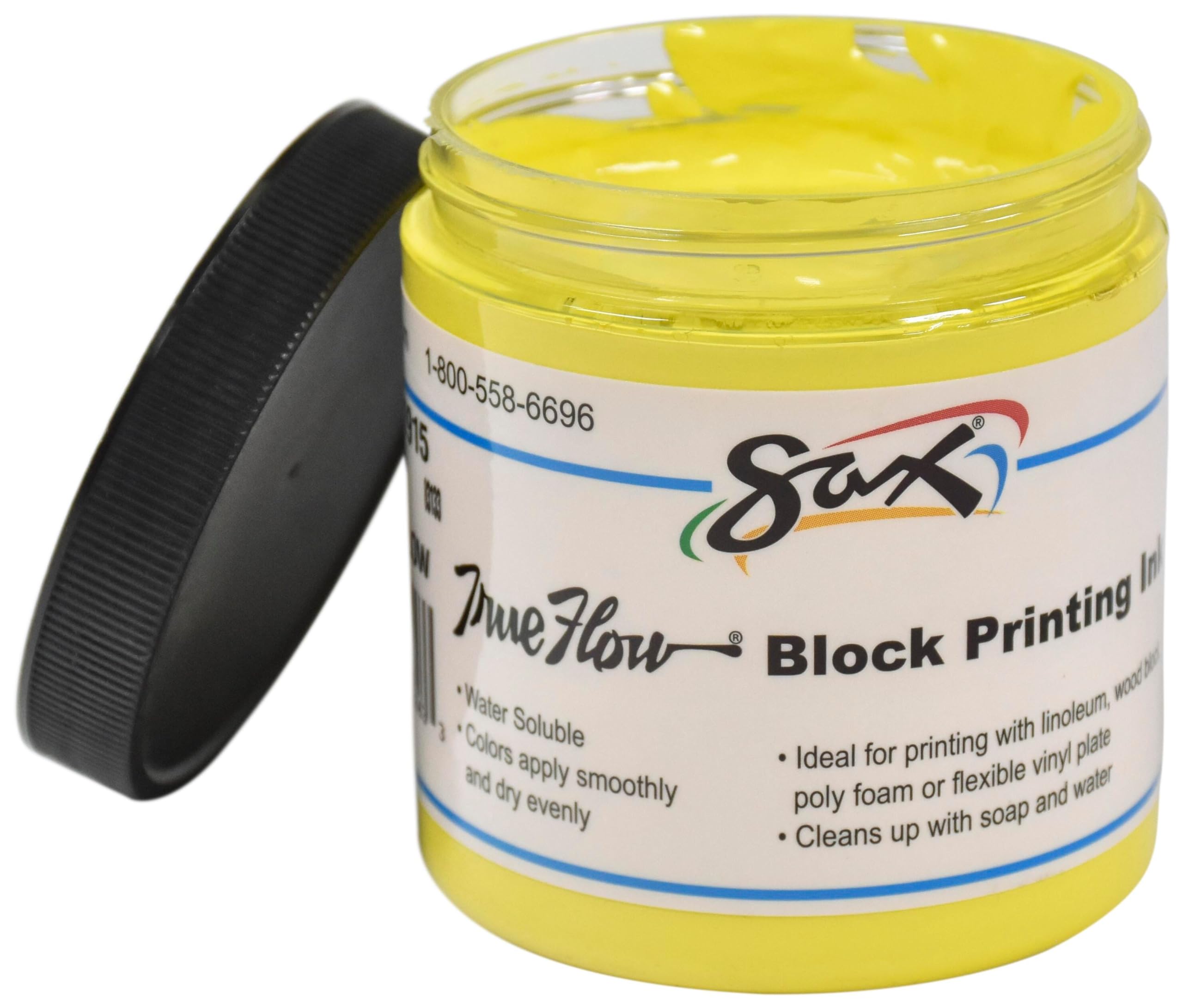 Foto 4 pulgar | Tinta De Impresión En Bloque Para Saxo True Flow, Soluble En Agua, 240 Ml, Color Amarillo - Venta Internacional.