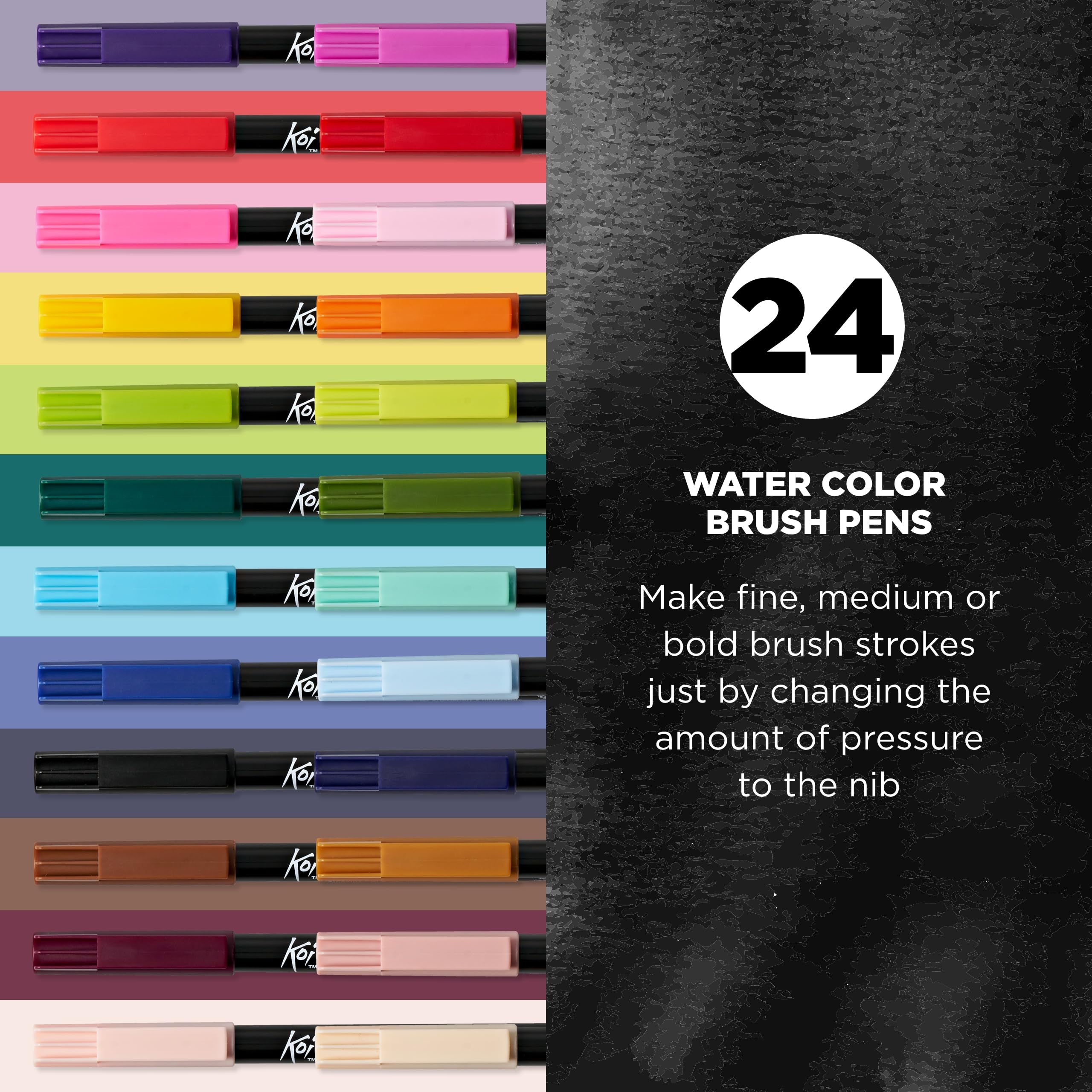 Foto 4 pulgar | Juego De Bolígrafos Para Acuarela Sakura Koi Para Colorear, Paquete De 24 - Venta Internacional.