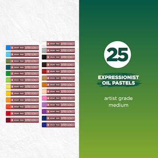 Foto 2 | Set De Pastel Al Óleo Sakura Cray-pas Expressionist, 25 Colores - Venta Internacional.