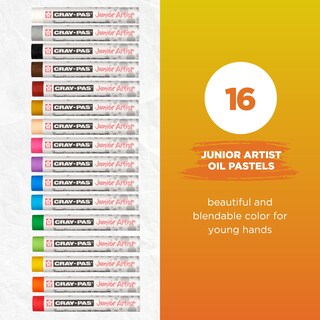 Foto 3 | Set De Pastel Al Óleo Sakura Cray-pas Junior Artist, 16 Colores - Venta Internacional.