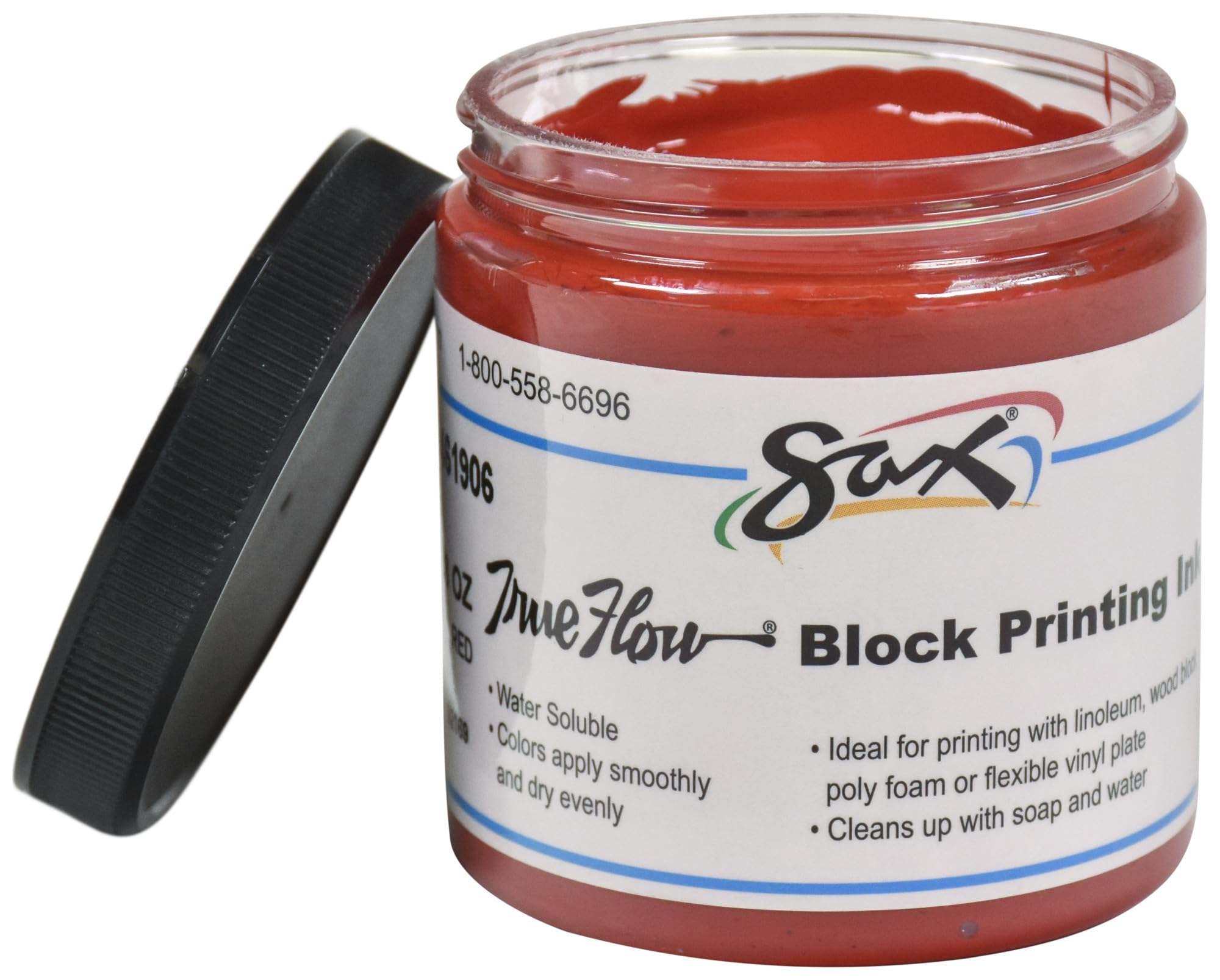 Foto 2 | Tinta De Impresión En Bloque Sax Primary Red 473 Ml - Venta Internacional.