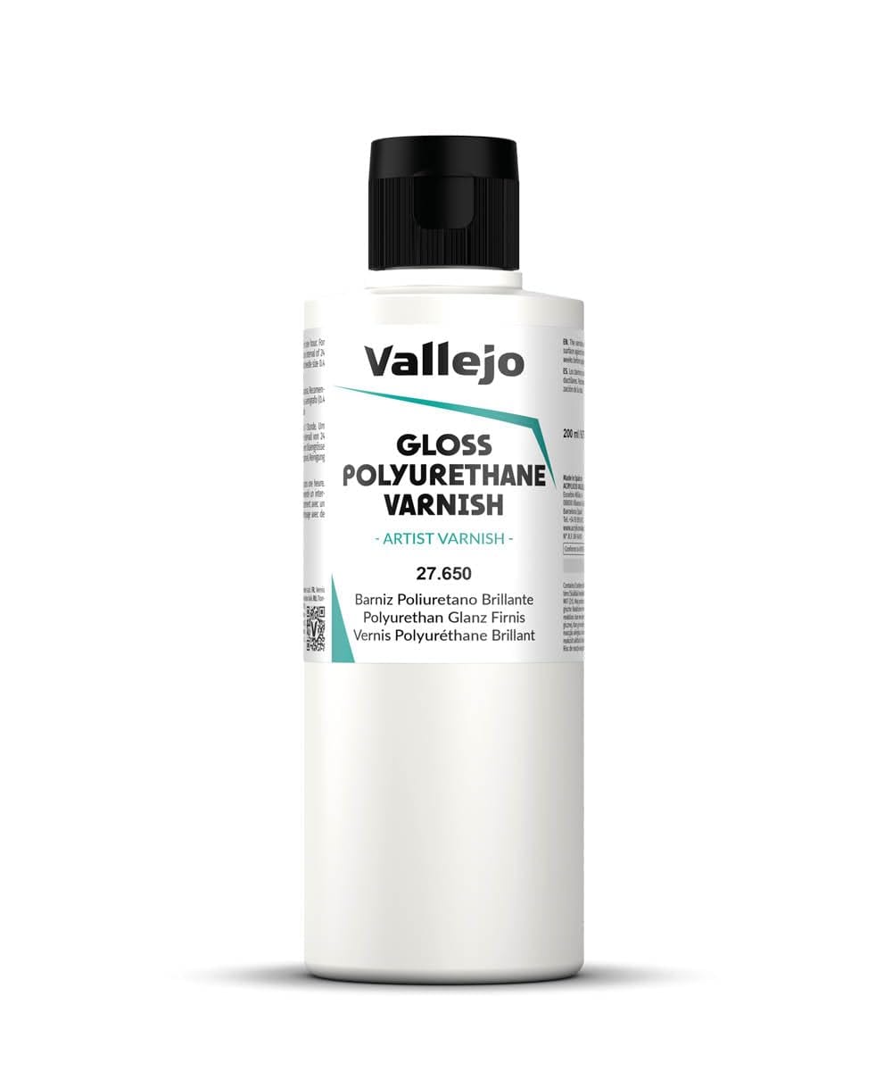 Barniz De Poliuretano Vallejo Gloss Finish 200 Ml - Venta Internacional. $658