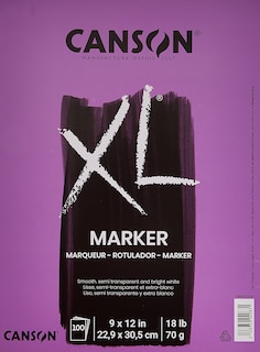 Foto 1 | Papel Rotulador Canson Serie Xl, 9 X 12 Pulgadas, 100 Hojas, 70 G - Venta Internacional.