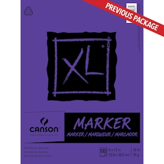 Foto 2 | Papel Rotulador Canson Serie Xl, 9 X 12 Pulgadas, 100 Hojas, 70 G - Venta Internacional.