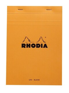 Foto 1 | Bloc De Notas Rhodia No16 A5 Liso Blank Naranja - Venta Internacional.