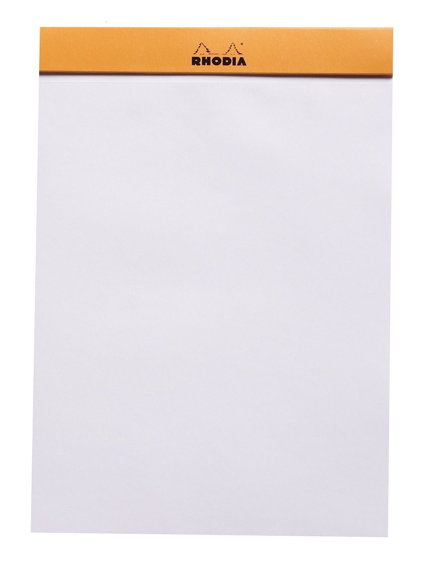 Foto 4 pulgar | Bloc De Notas Rhodia No16 A5 Liso Blank Naranja - Venta Internacional.
