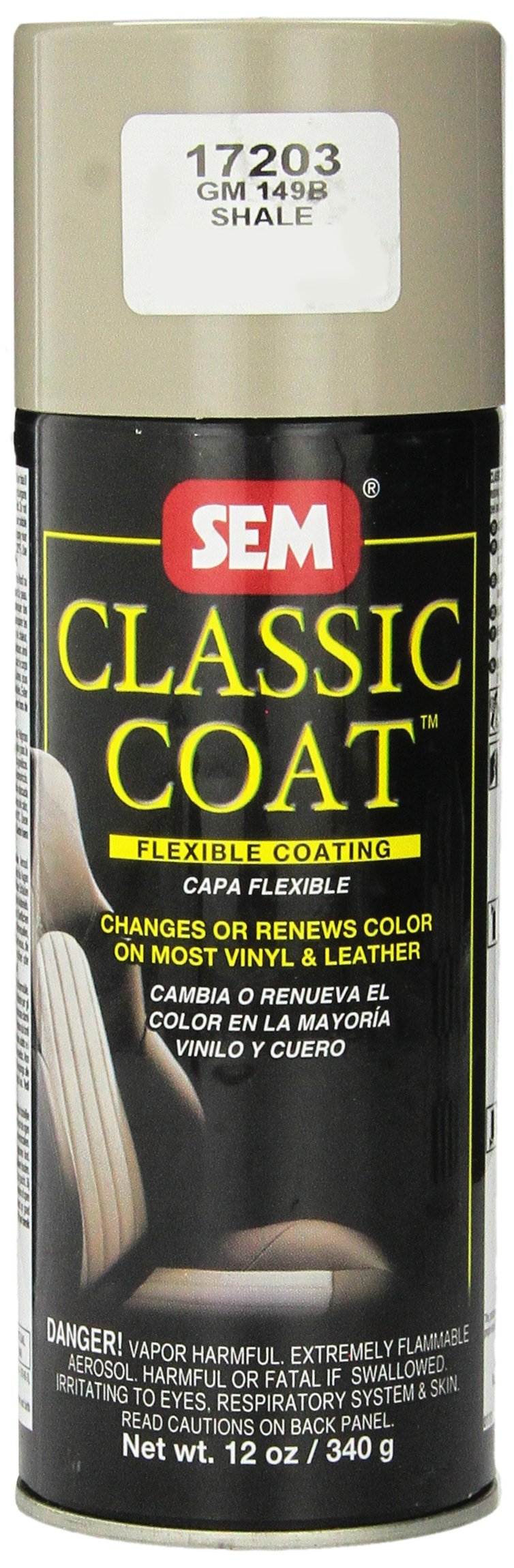 Coat Sem Shale Classic 355 Ml Para Cuero Y Vinilo - Venta Internacional.