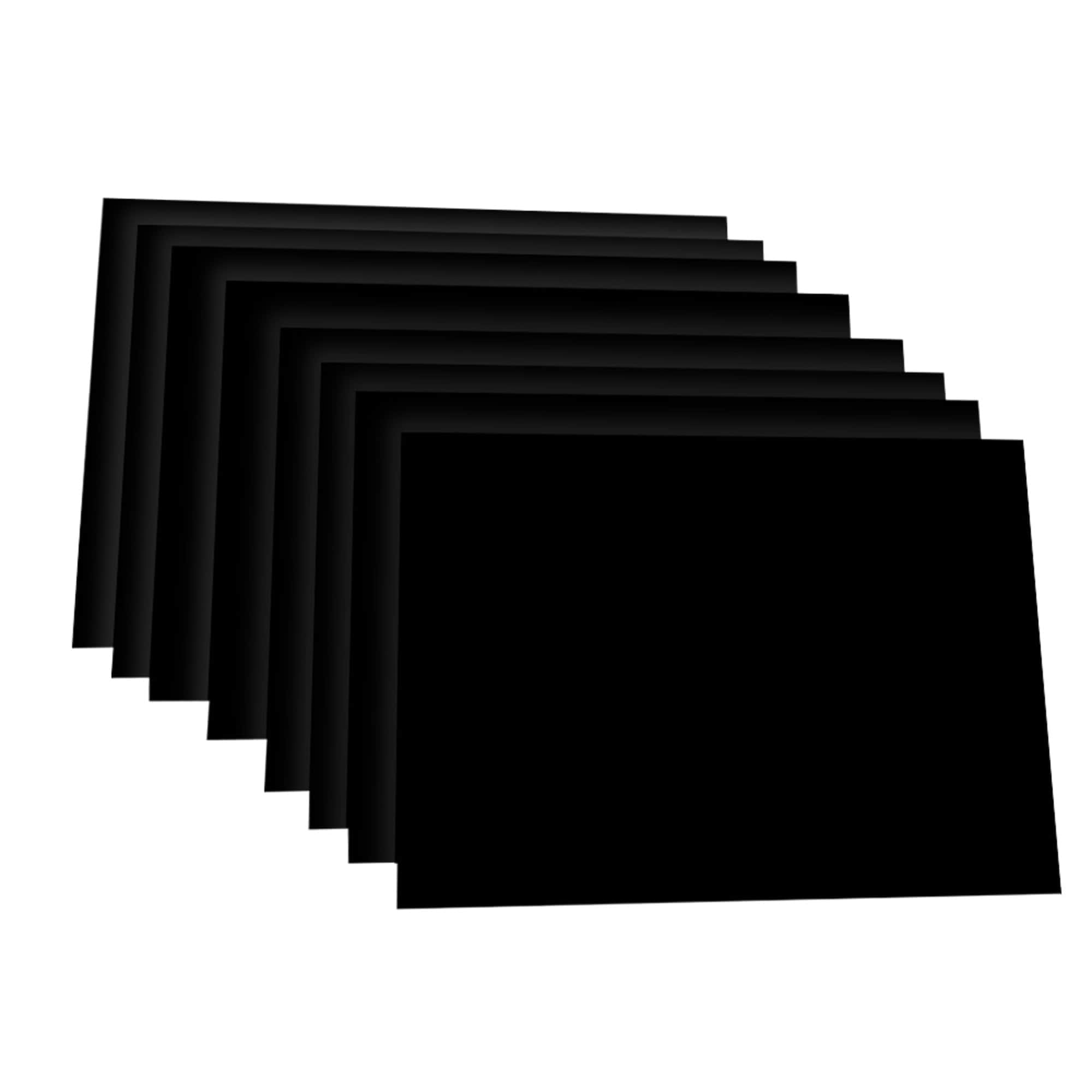 Papel Artístico Para Saxo, Color Negro, 9 X 12 Pulgadas, 130 G/m², 50 Hojas - Venta Internacional. $645