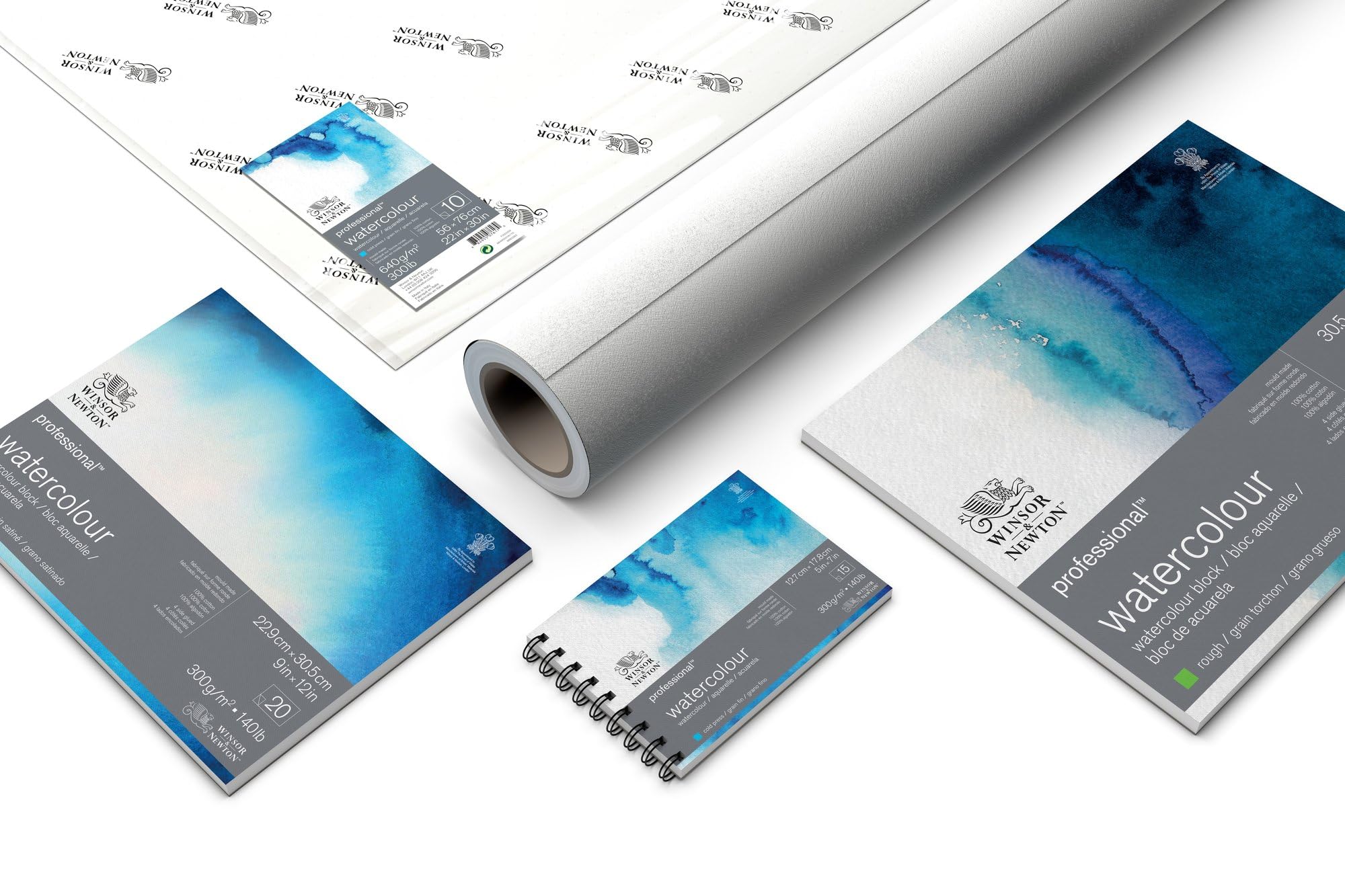 Foto 2 | Papel De Acuarela Winsor & Newton Professional 5x7cm - Venta Internacional.