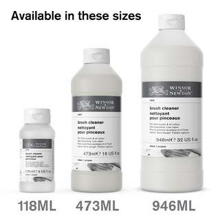 Foto 4 | Limpiador Y Restaurador De Cepillos Winsor & Newton, Botella De 473 Ml - Venta Internacional.