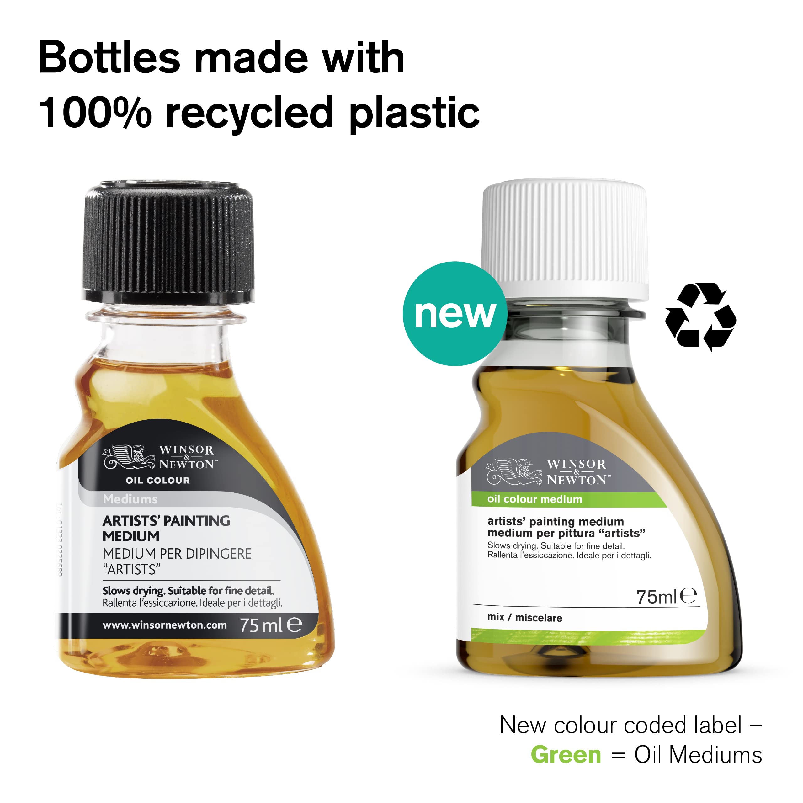 Foto 4 pulgar | Botella Mediana Original De 500 Ml De Winsor & Newton Liquin - Venta Internacional.