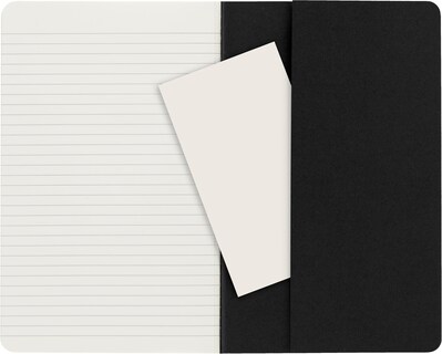 Foto 4 | Cuaderno Moleskine, Tapa Blanda, Tamaño Grande, Rayado, Negro, X3 - Venta Internacional.