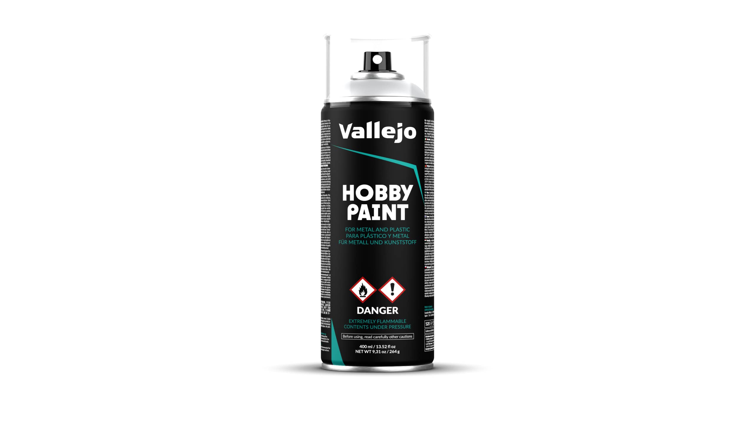 Foto 2 pulgar | Primer Spray Vallejo 28011 Gris Para Modelar, 400 Ml - Venta Internacional.