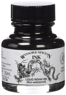 Foto 1 | Tinta De Dibujo Winsor & Newton Liquid Indian, Botella De 30 Ml - Venta Internacional.