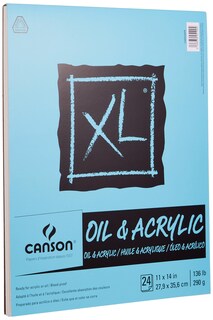 Foto 3 | Papel Canson Serie Xl, Óleo Y Acrílico, 11 X 14 Pulgadas, 24 Hojas - Venta Internacional.