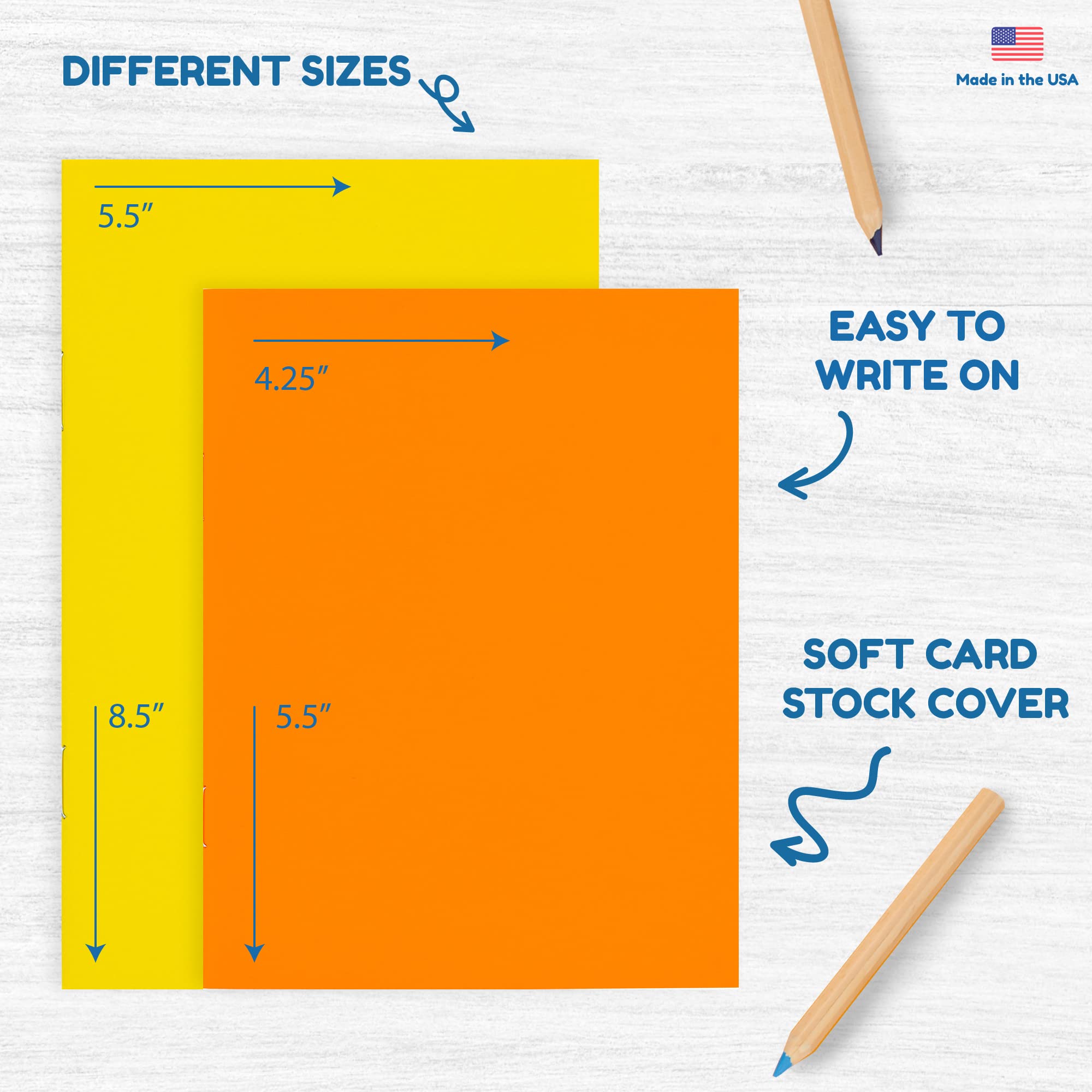Foto 5 | Productos Blank Books Hygloss Para Llevar Un Diario, Dibujar Y Escribir - Venta Internacional.