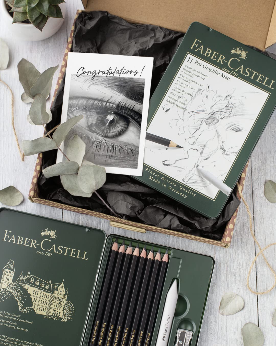 Foto 6 pulgar | Set De Lápices Faber-castell Pitt Graphite Matte Con Accesorios - Venta Internacional.