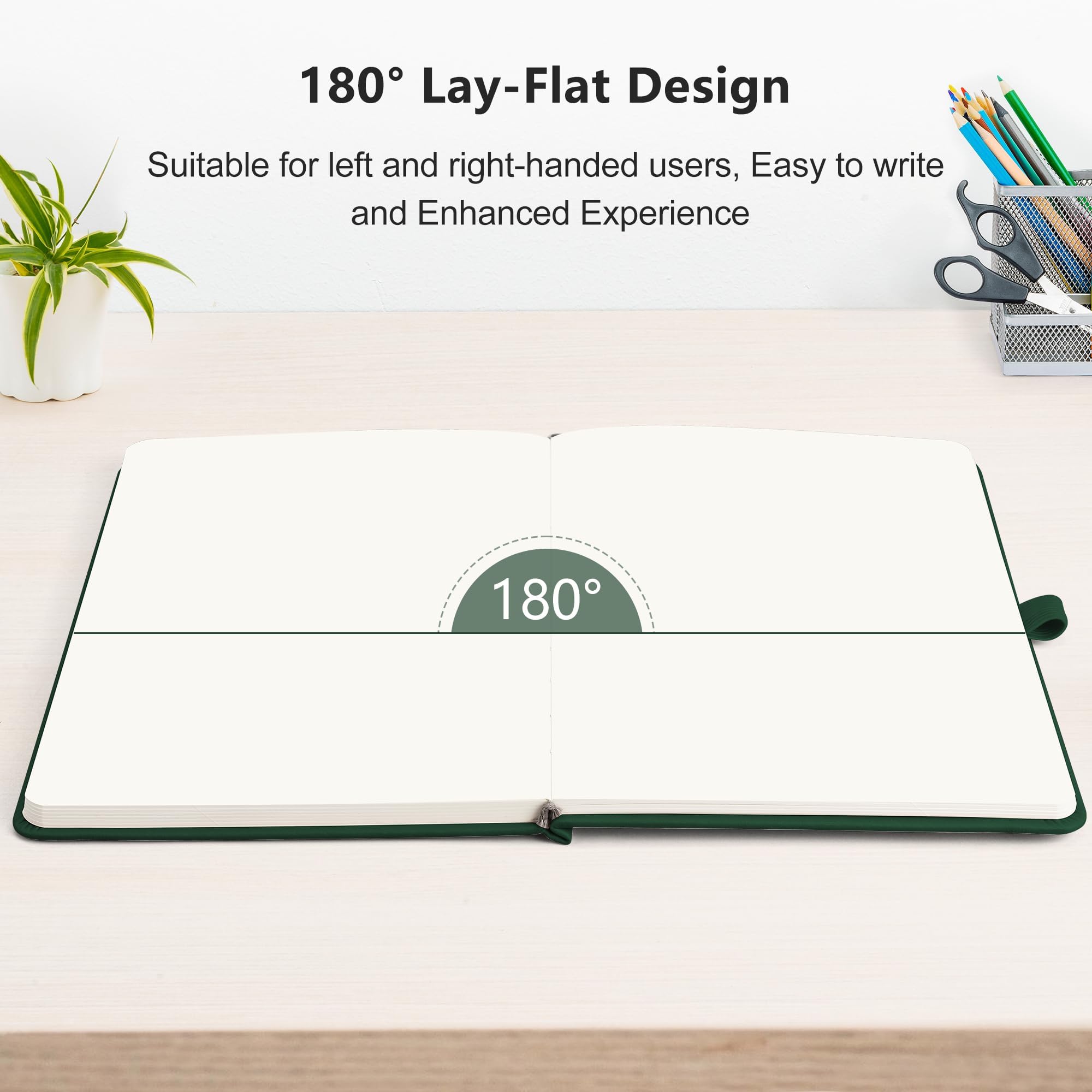 Foto 6 | Cuaderno En Blanco Rettacy, Paquete De 2 Unidades, 384 Páginas, Tamaño A5 - Venta Internacional.