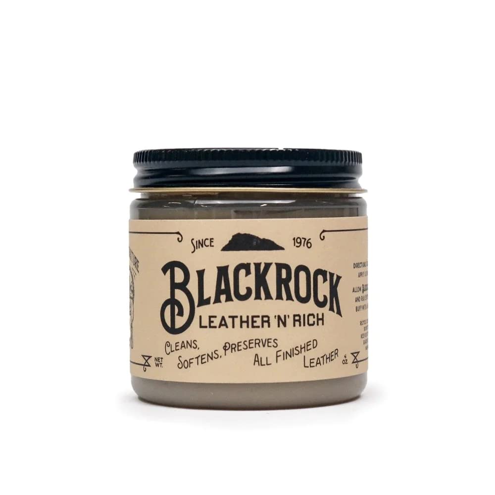 Limpiador Y Acondicionador De Cuero Blackrock Leather N Rich 118 Ml - Venta Internacional.