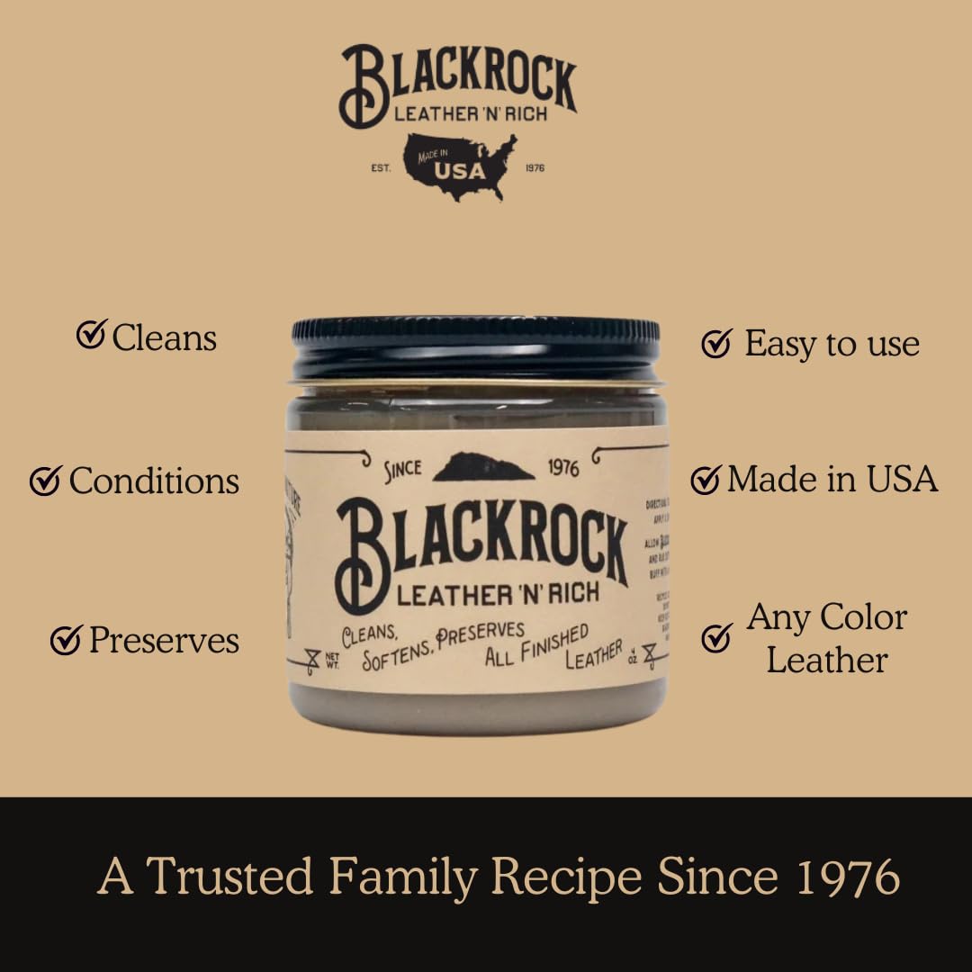 Foto 3 pulgar | Limpiador Y Acondicionador De Cuero Blackrock Leather N Rich 118 Ml - Venta Internacional.