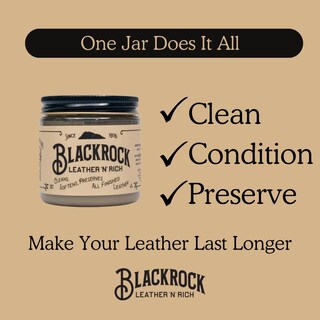 Foto 3 | Limpiador Y Acondicionador De Cuero Blackrock Leather N Rich 118 Ml - Venta Internacional.