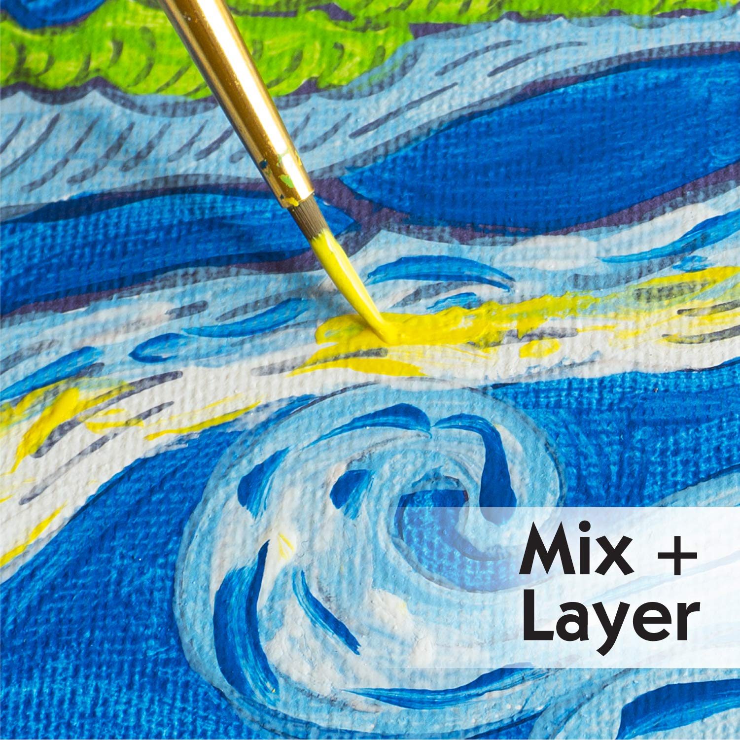 Foto 6 pulgar | Set Paint By Number Museum Series Van Gogh - Venta Internacional.