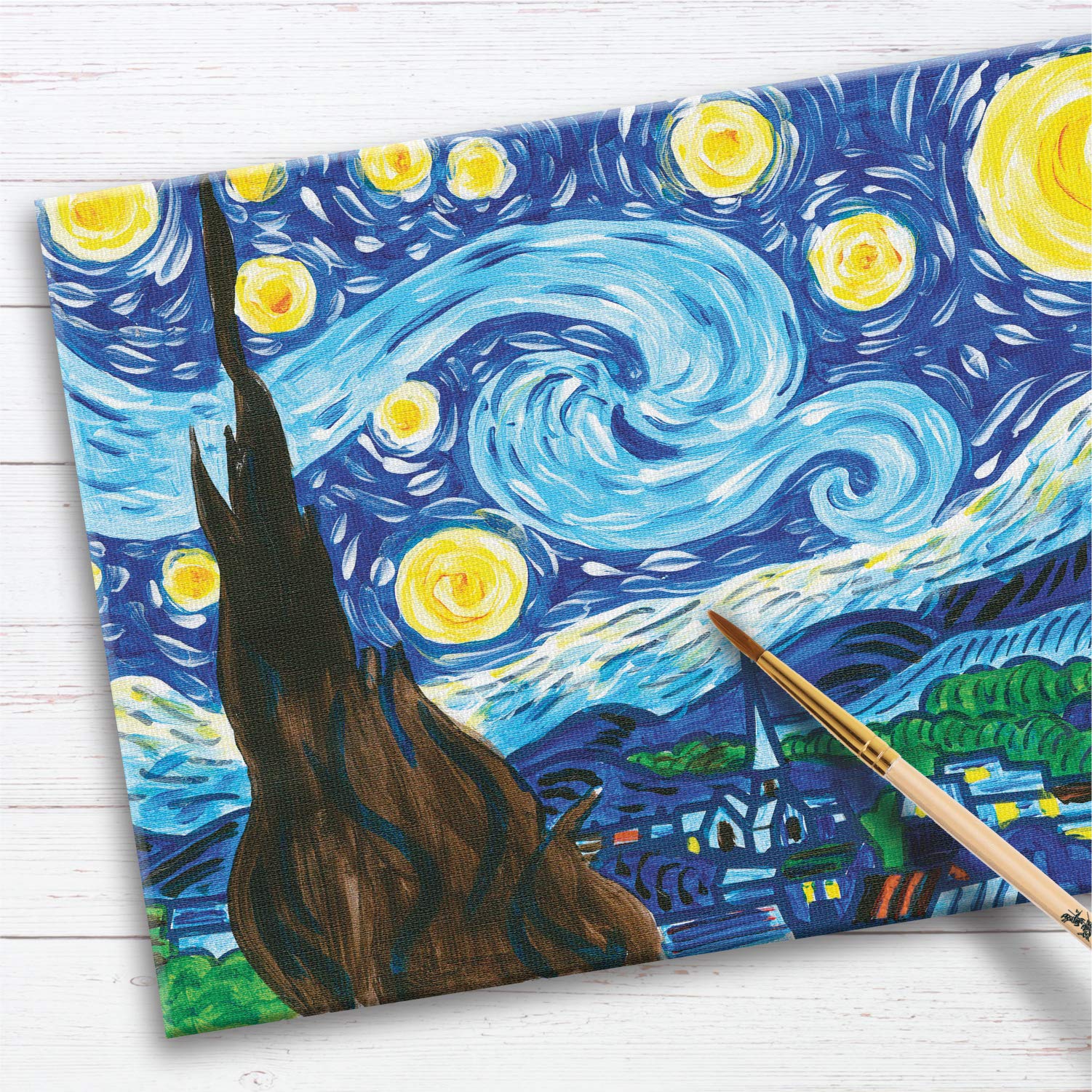 Foto 7 pulgar | Set Paint By Number Museum Series Van Gogh - Venta Internacional.
