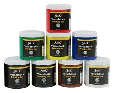 Foto 2 | Tintas De Impresión En Bloque Sax Versablock School Arts Crafts 8x240 Ml - Venta Internacional.