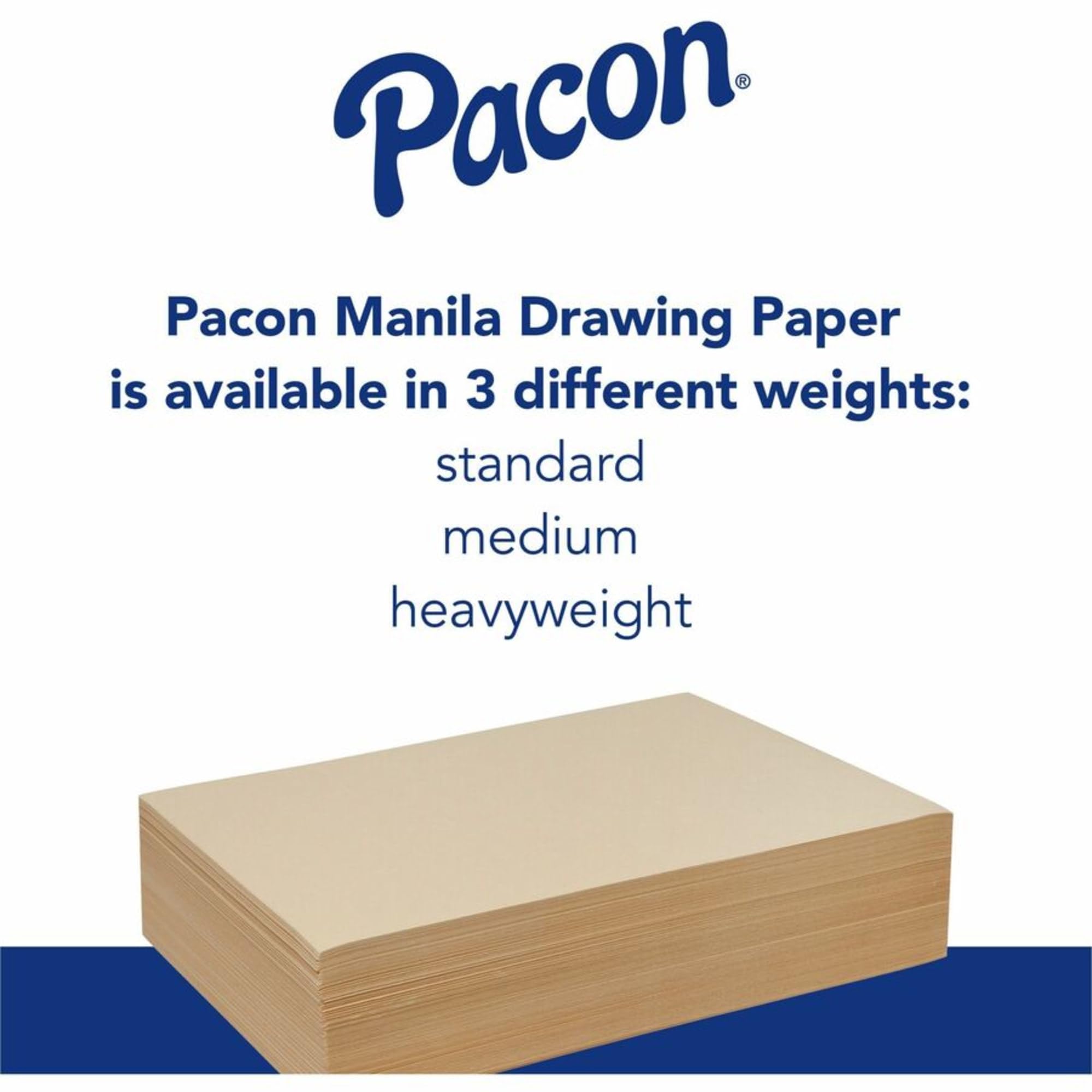 Foto 5 pulgar | Papel De Dibujo Pacon Cream Manila, 12 X 18 Cm, 50 Libras, 500 Hojas - Venta Internacional.