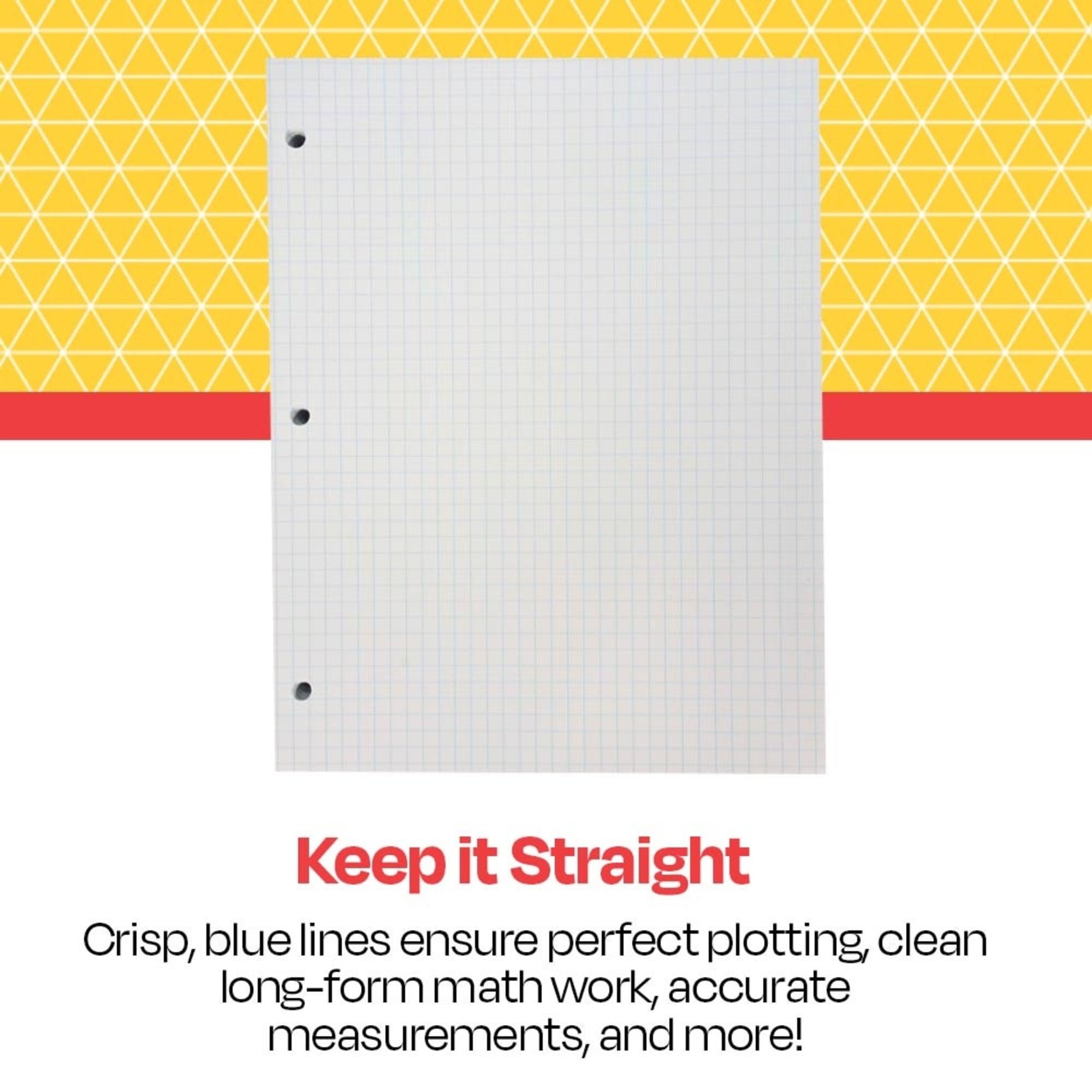 Foto 4 | Grid Paper School Smart-86667, Doble Cara, 21,6 X 27,9 Cm, 500 Hojas - Venta Internacional.