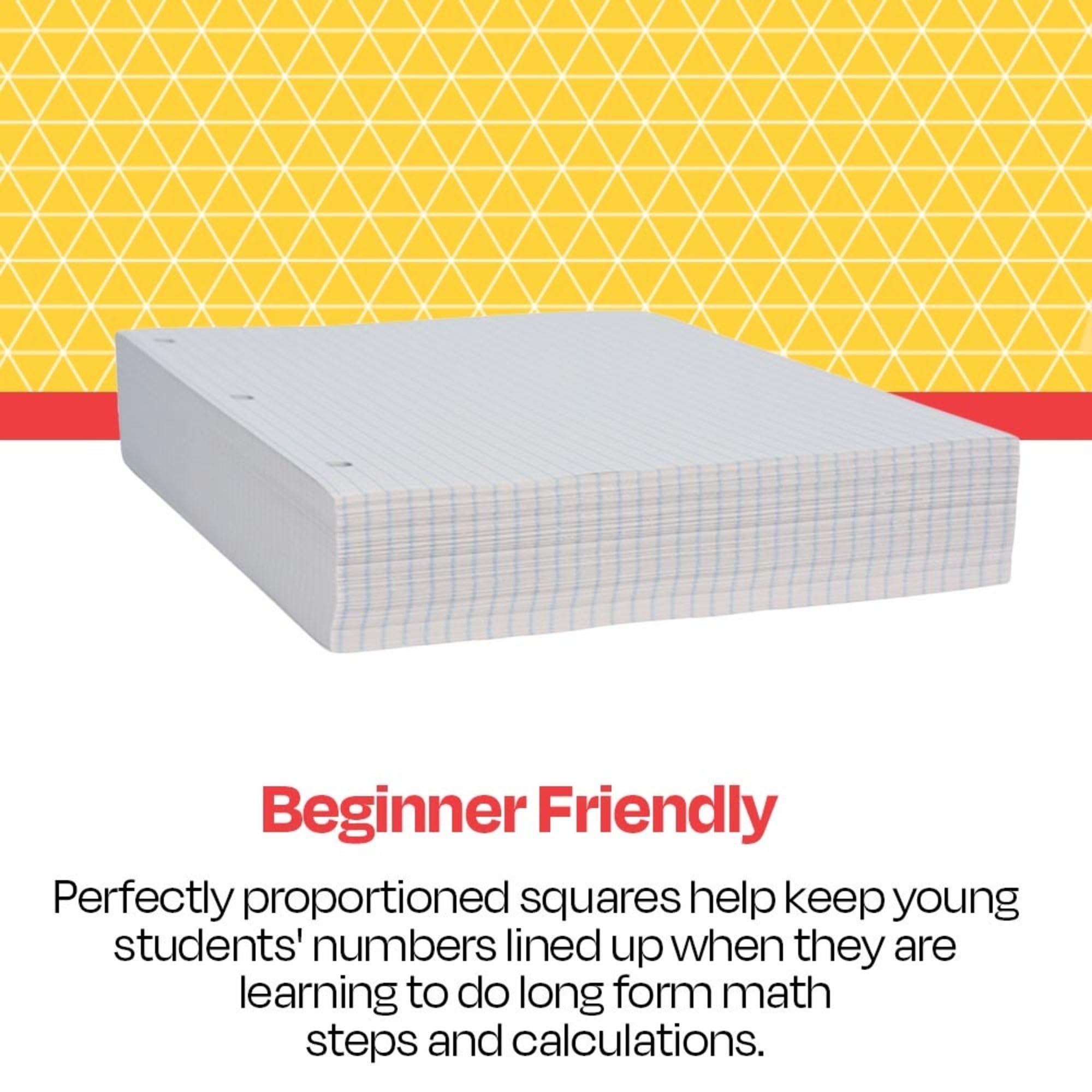 Foto 7 pulgar | Grid Paper School Smart-86667, Doble Cara, 21,6 X 27,9 Cm, 500 Hojas - Venta Internacional.