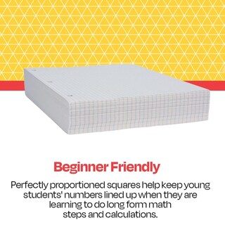 Foto 6 | Grid Paper School Smart-86667, Doble Cara, 21,6 X 27,9 Cm, 500 Hojas - Venta Internacional.