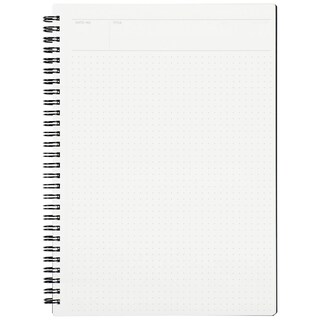 Foto 3 | Cuaderno Maruman Mnemosyne B5, 80 Hojas, 5 Mm, Cuadrícula De Puntos - Venta Internacional.