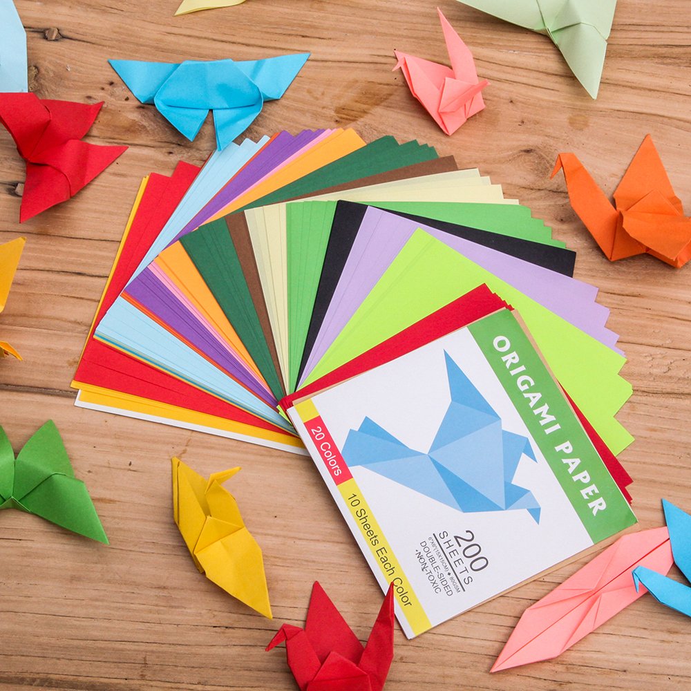 Foto 4 pulgar | Papel De Origami Bubu De Doble Cara, 15 Cm, Cuadrado, 200 Hojas - Venta Internacional.