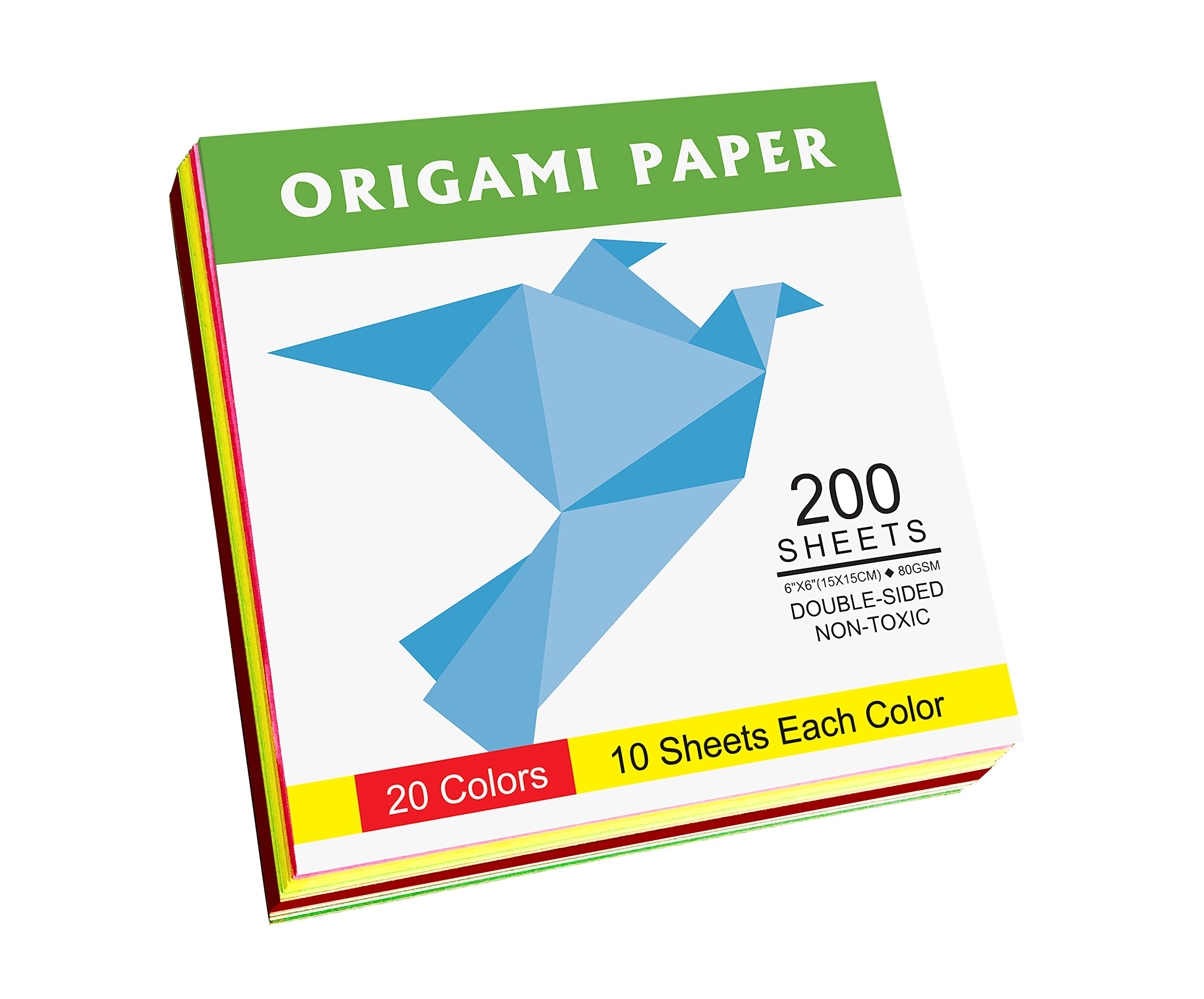 Foto 5 pulgar | Papel De Origami Bubu De Doble Cara, 15 Cm, Cuadrado, 200 Hojas - Venta Internacional.