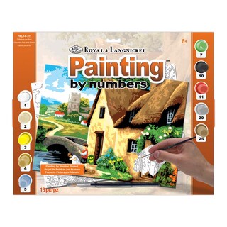 Foto 1 | Kit De Pintura Por Números Royal & Langnickel Pbn Sr Lg Cottage - Venta Internacional.
