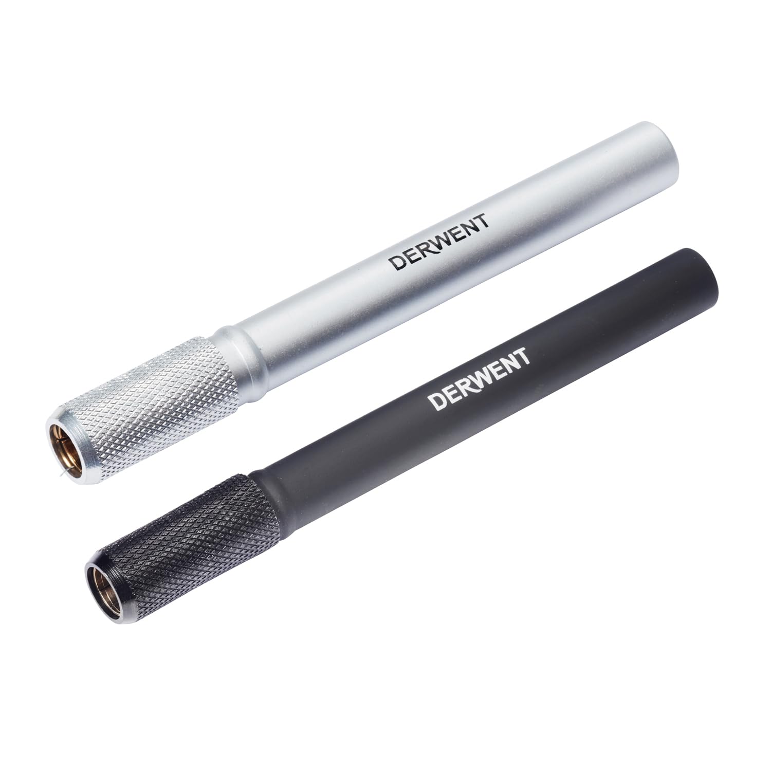 Set Extensor De Lápices Derwent Plateado/negro Para Lápices De Hasta 8 Mm - Venta Internacional.