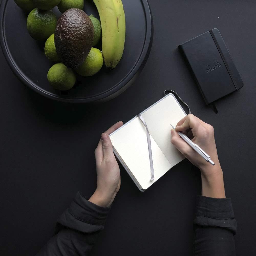 Foto 5 pulgar | Bloc De Notas Rhodia Webnotebook Webbies Dot Grid A6 Negro - Venta Internacional.