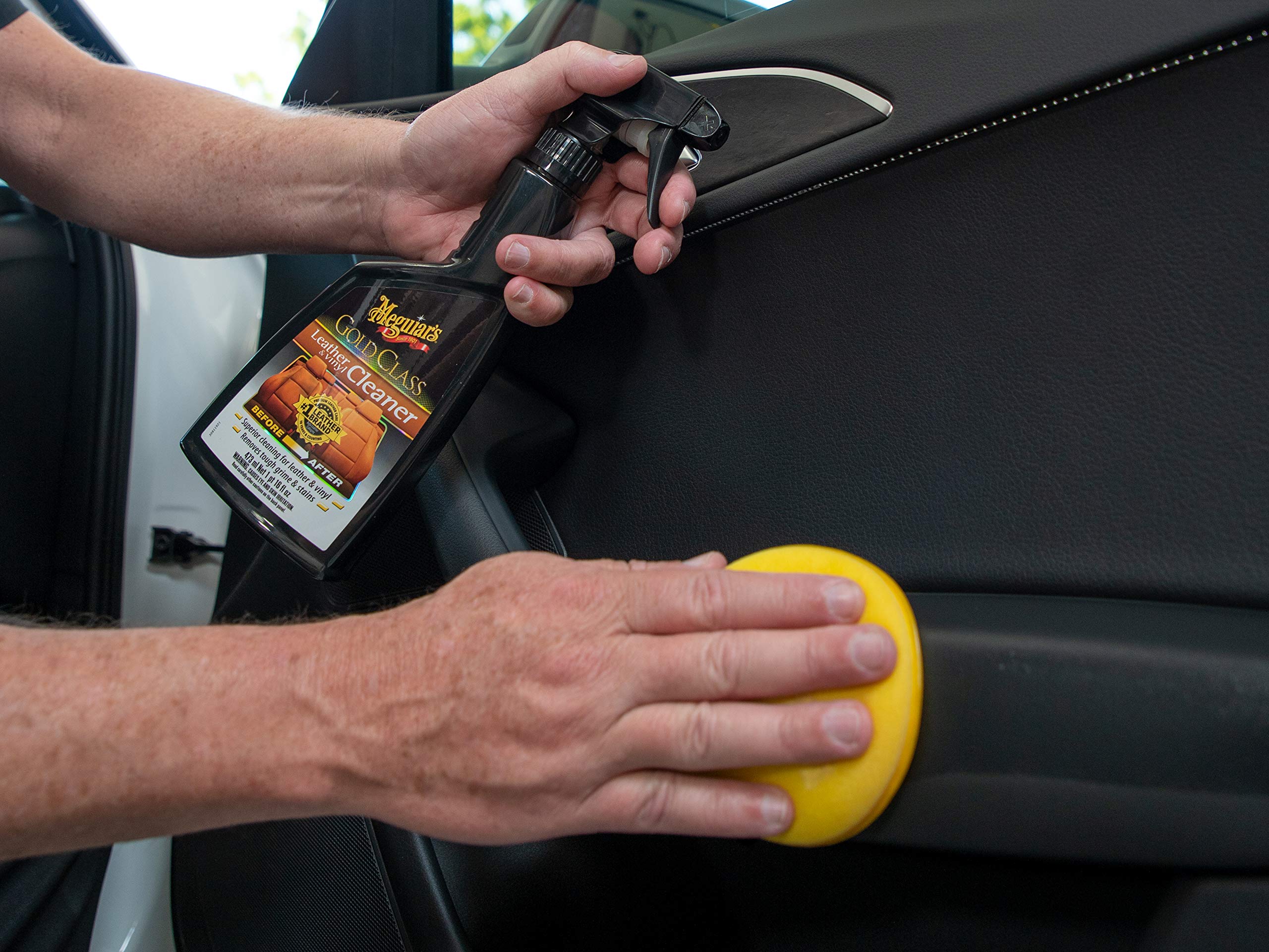 Foto 4 | Limpiador De Cuero Y Vinilo Meguiar's Gold Class 473 Ml - Venta Internacional.