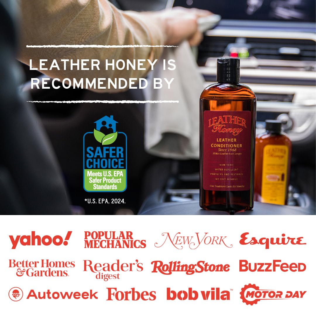 Foto 6 pulgar | Limpiador De Cuero Leather Honey  No Tóxico  Fabricado En Ee. Uu. - Venta Internacional.
