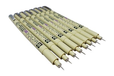 Foto 5 | Set De Bolígrafos Sakura Pigma Micron 005 De Tinta Negra 8 Bolígrafos - Venta Internacional.