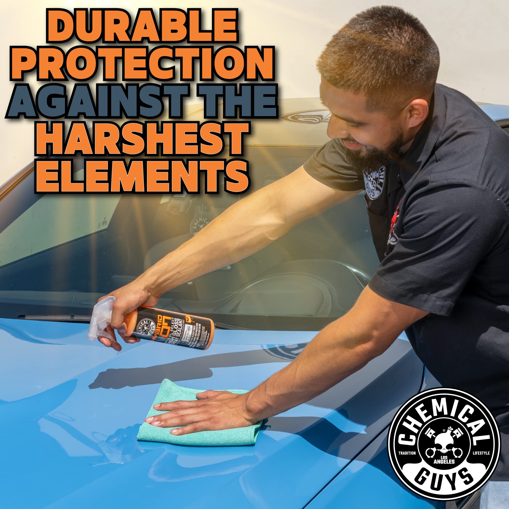 Foto 4 pulgar | Sellador En Aerosol Y Quick Detailer Chemical Guys Hybrid V7 473 Ml - Venta Internacional.