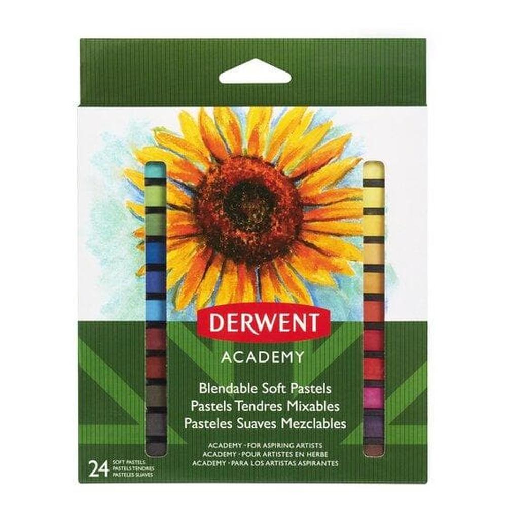 Foto 1 | Caja De Gises Pastel Suaves Con 24 Piezas Derwent