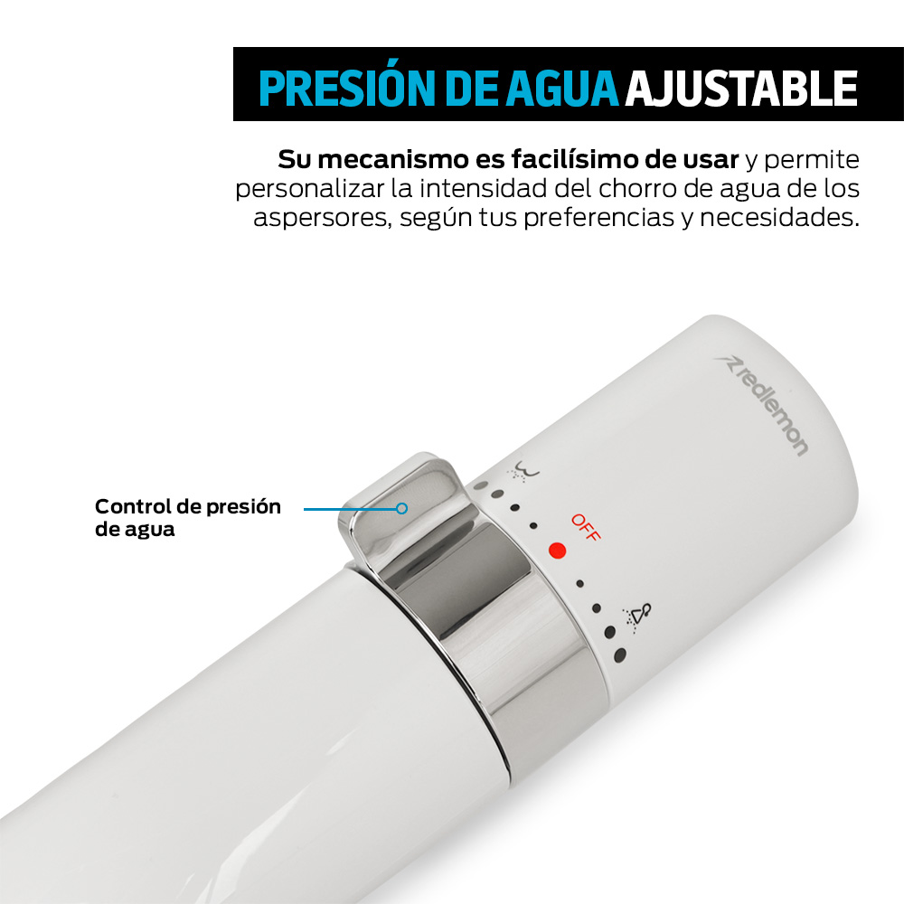 Foto 4 | Bidet Baño Inodoro Presion Ajustable Facil Instalacion, Redlemon, Blanco, 83632