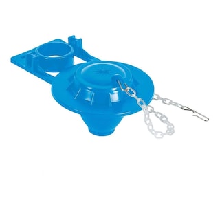 Foto 1 | Sapo De 2'' De Pvc Para Wc Color Azul Con Cadena Plástica