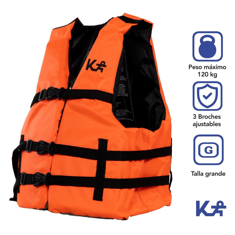 Foto 3 pulgar | Chaleco Salvavidas Para Natacion Playa Piscina Kingsports