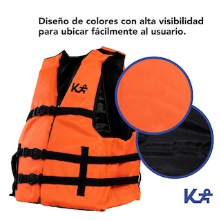 Foto 7 | Chaleco Salvavidas Para Natacion Playa Piscina Kingsports