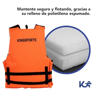 Foto 3 | Chaleco Salvavidas Para Natacion Playa Piscina Kingsports